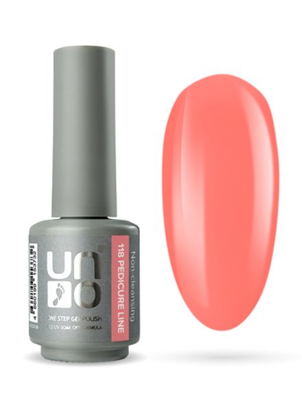 Uno Однофазный гель-лак 118 Pedicure Line, 8мл