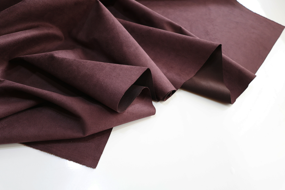 ВИННЫЙ - Замша на скубе (КРВ679 Олеся)