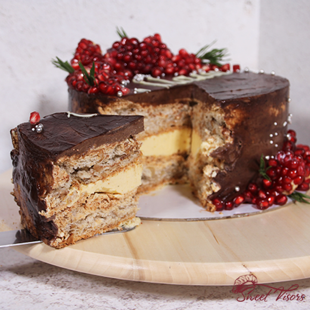 Киевский торт Кондитерская Sweet Visors Сладкие Козырьки Кондитер Светлана Дегтерева