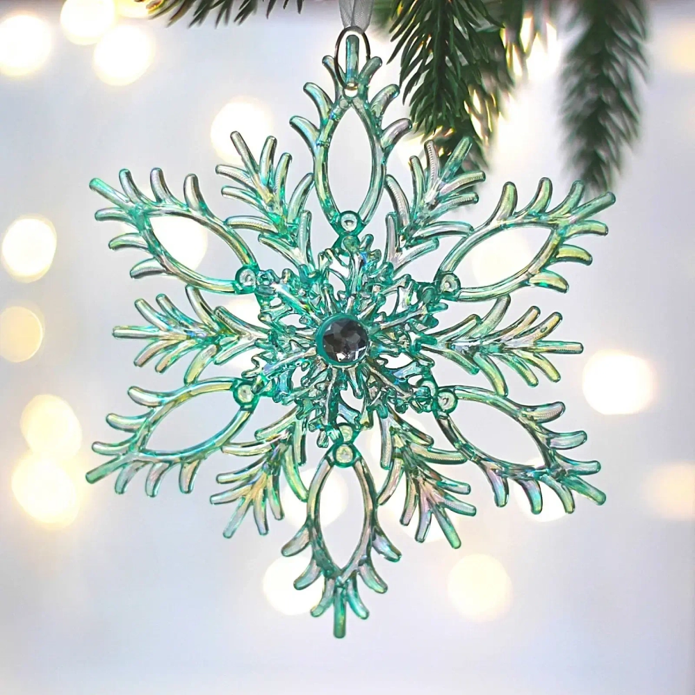 Подвеска «Волшебные переливы» 13,5*13,5 см, Зелёный