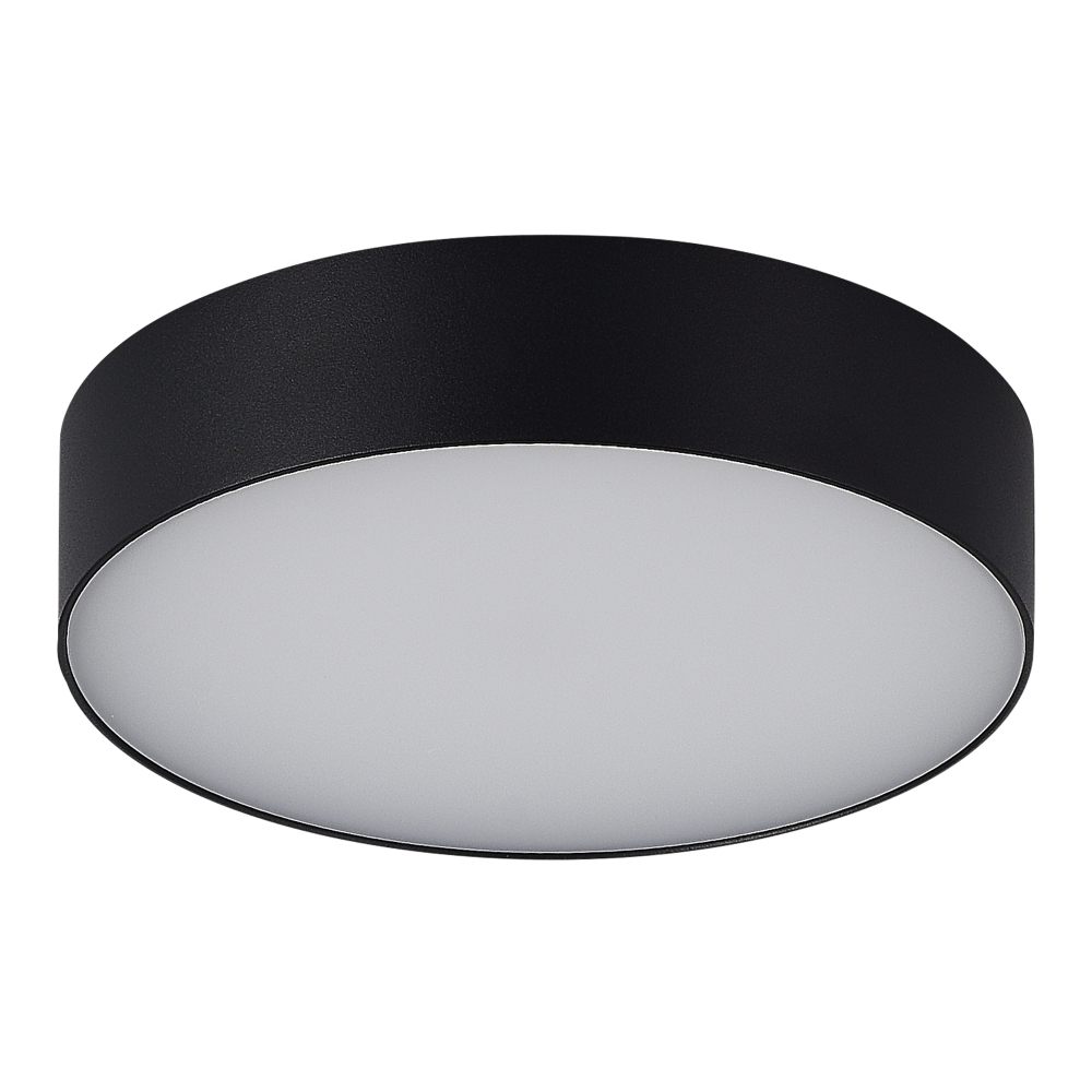 SL9518.402.01 Светильник уличный потолочный ST-Luce черный/белый LED 1*20W 3000K/4000K/5000K