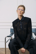 Блуза кружевная