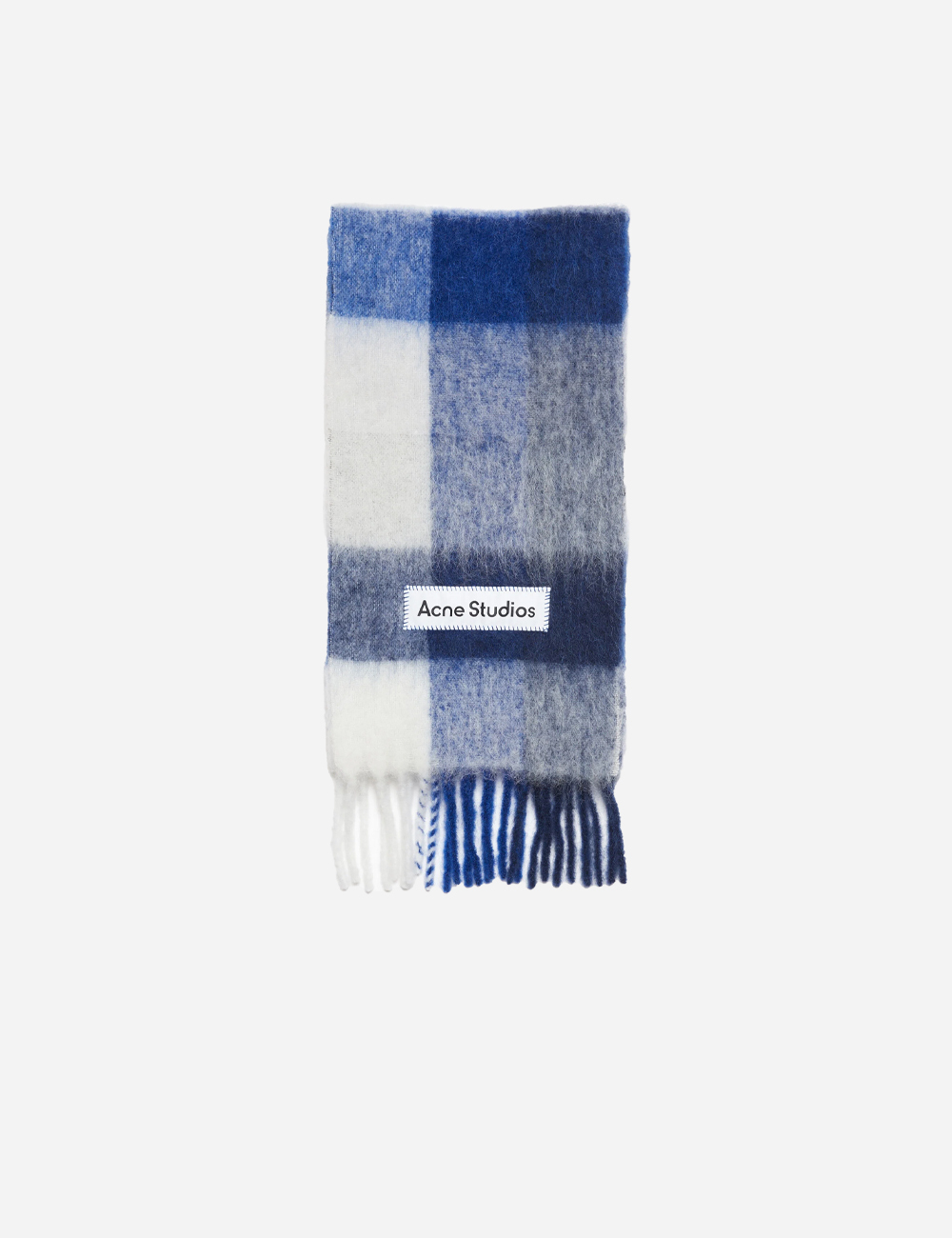 Шарф Acne Studios Vally Check Blue