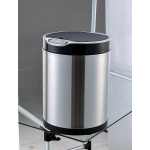 Ведро для мусора сенсорное, круглое, внутр ведро, Foodatlas JAH-9311, 8 л (белый)