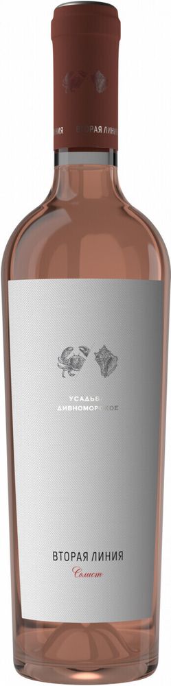 ДИВНОМОРСКОЕ СОЛИСТ сух роз российск знмп 0,75 11,5% (АО Дивноморье) Россия ДИВНОМОРСКОЕ СОЛИСТ сух роз российск знмп 0,75 11,5% (АО Дивноморье) Россия