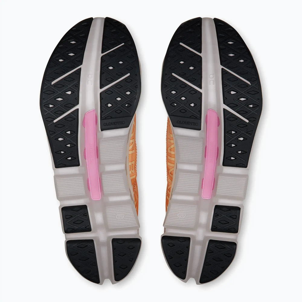 Женские Кроссовки для бега On Cloudflow 5 tangerine/silver