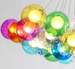 Pendant design lamp  28.37 by Bocci (Multicolored)