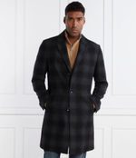 Хлопковое пальто h-hyde-c-224 BOSS BLACK - черный(50502270)