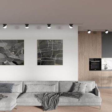 359262 SHINO NT23 194 черный Трековый светильник для низковольтного шинопровода IP20 LED 10W 48V 800Лм 3000К SMAL