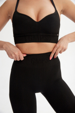 Топ-бра бесшовный с эффектом Push Up