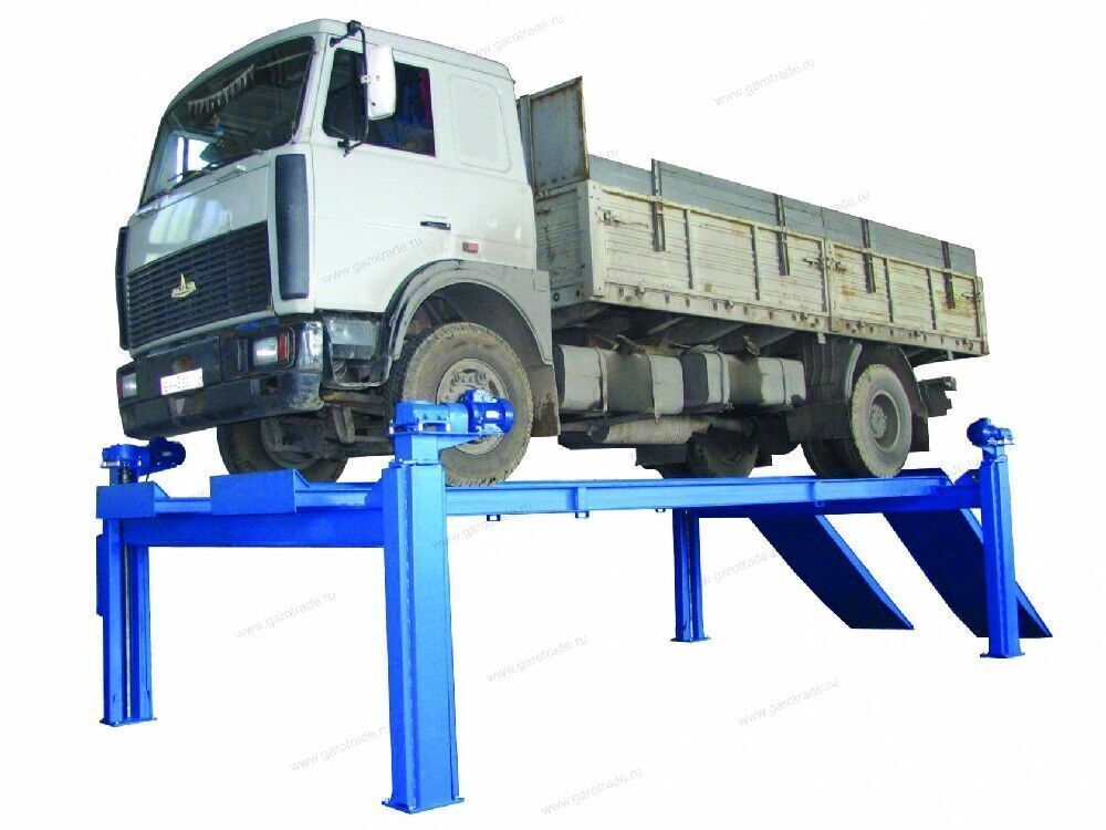 Подъёмник 4-х стоечный электромеханическийг/п 20 т ПЛ20