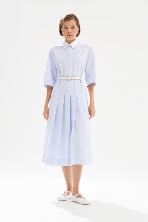 51752 Платье женское (небесно-голубой)