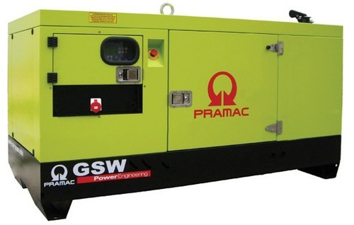 Дизельный генератор Pramac GSW 15 P AUTO в кожухе