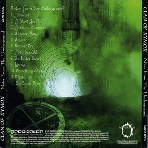 Clan Of Xymox / Notes From The Underground (RU)(CD)