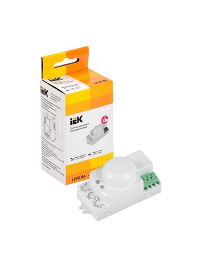 Детектор движения ДД-МВ 201 1200Вт 360град. 8М IP20 бел. IEK LDD11-201MB-1200-001