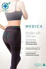 171 Medica Push-Up 100 den Nero Gabriella