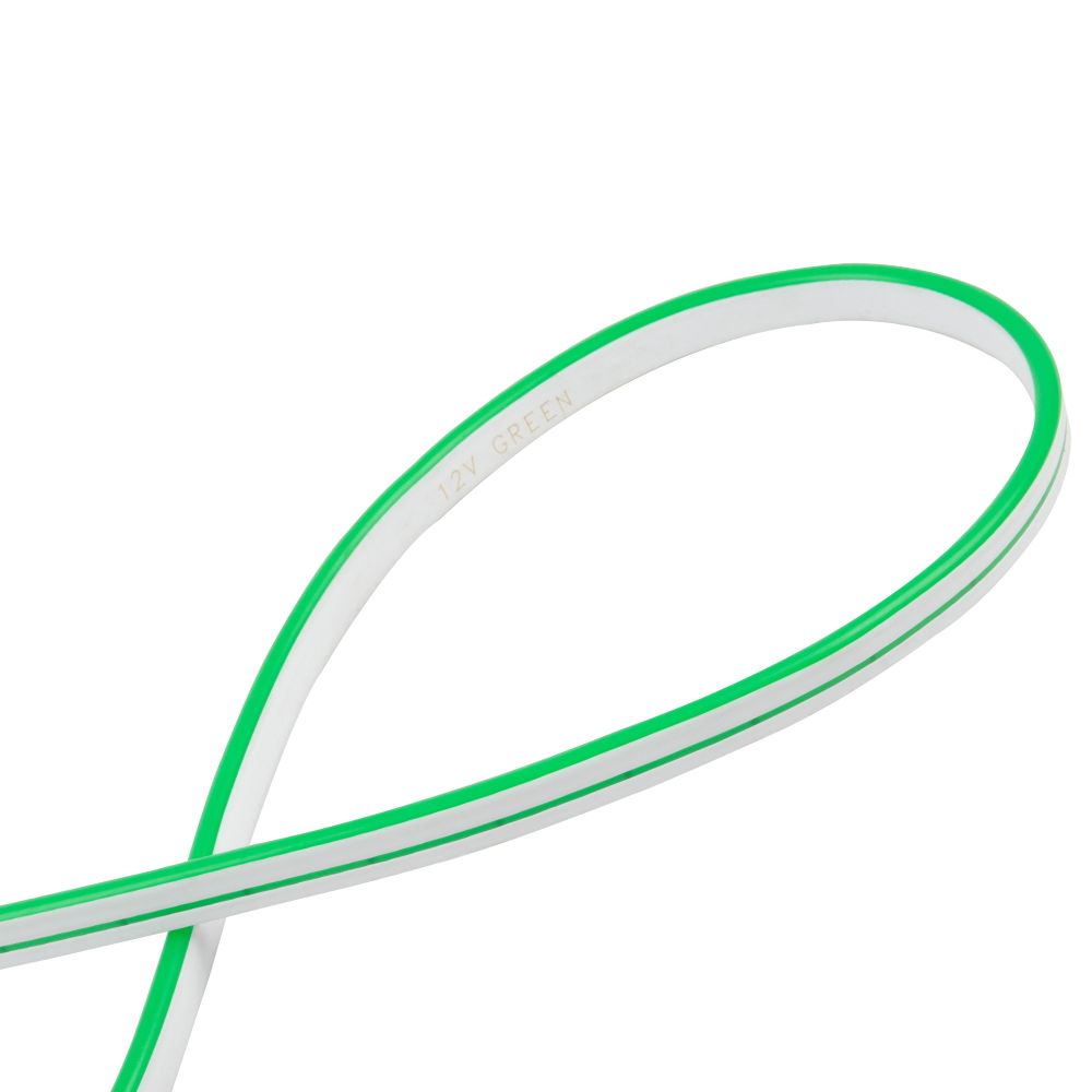 ULS-N01-2835-120LED-m-6mm-IP67-DC12V-9W-m-5M-GREEN Гибкая светодиодная лента. NEON. Катушка 5м. в блистере. Зеленый свет. ТМ Uniel