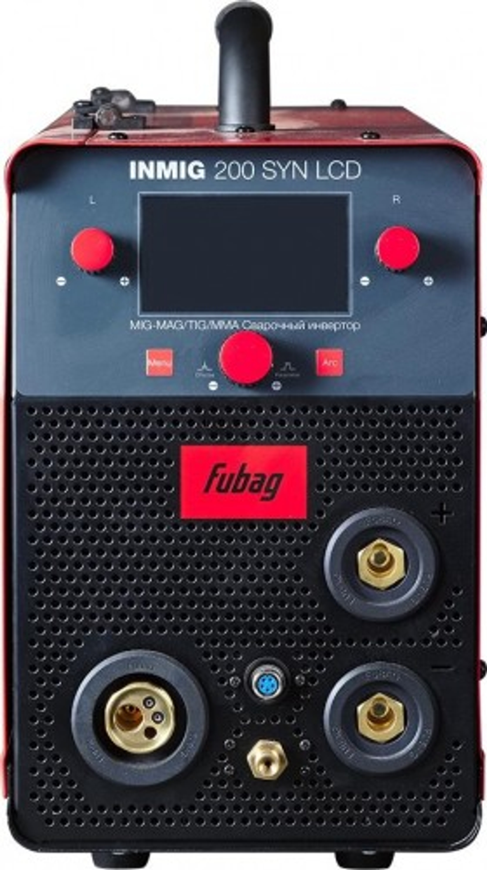 Сварочный полуавтомат FUBAG INMIG 200 SYN LCD new display (31590)+Горелка FB 250 Ergo 3m (38443) 31590.1