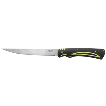 Складной нож филейный CRKT 3085 Clark Fork c клинком из стали 5Cr15MoV, рукоять GRN