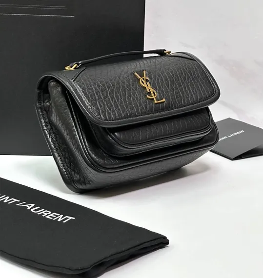 Сумка Saint Laurent Niki mini, черный