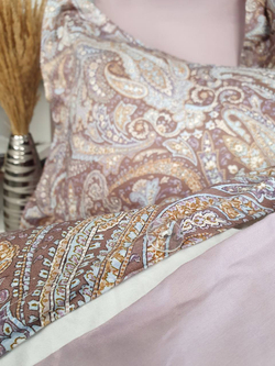 Постельное белье семейное Tivolyo home Elora deLuxe