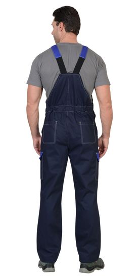 Полукомбинезон "Сириус-Карат-Росс" (т.синий/василек)