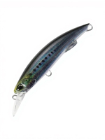 Воблер для рыбалки DUO Rough Trail Blazin 70, ANAZ173 Sagoshi Blue Pink Zebra, 70 мм, 20 г, быстро тонущий, минноу