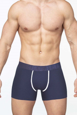 Мужские трусы-боксеры из плотного хлопка (Размер: XXL) (Цвет: черный)