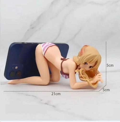 Игрушка на панель девушка АНИМЕ, подставка под телефон (P.R.C.)