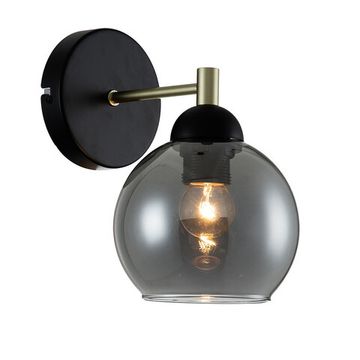 Бра 1*E27 V000219 11029/1W Black черный Grappoli Indigo