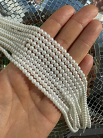 "Жемчуг круглый" 4мм, "Майорка. Имитация" (нить)