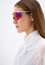 Спортивные очки с диоптриями 720armour RiderB7 / Matte Silver / Red Lens