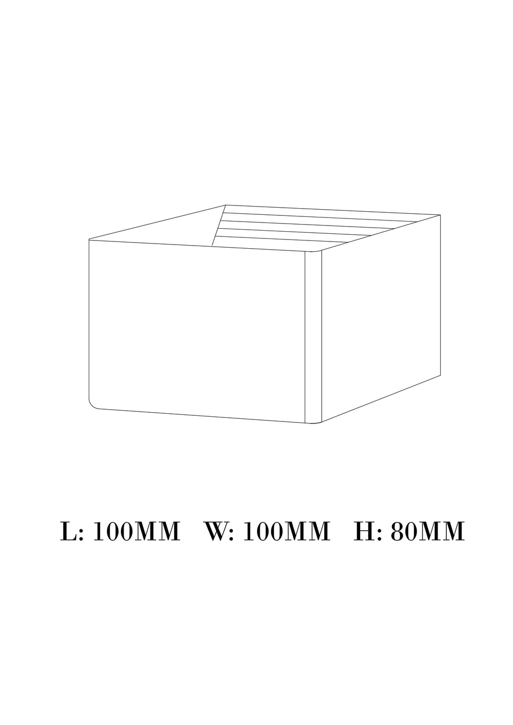 Светодиодный настенный светильник Moderli V1870-WL Slim