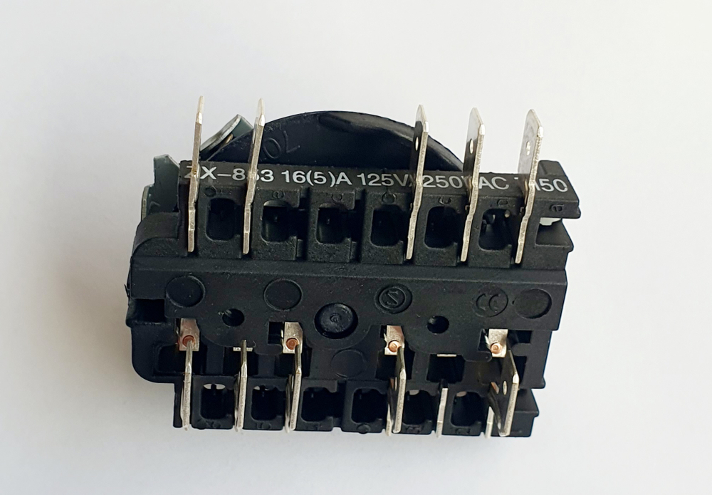 Переключатель мощности плиты, варочной поверхности ZX-853  16А; 250V T150