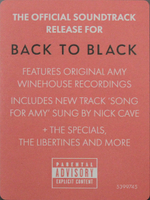 Soundtrack / Amy Winehouse: Back To Black (Songs From The Original Motion Picture)(2LP)