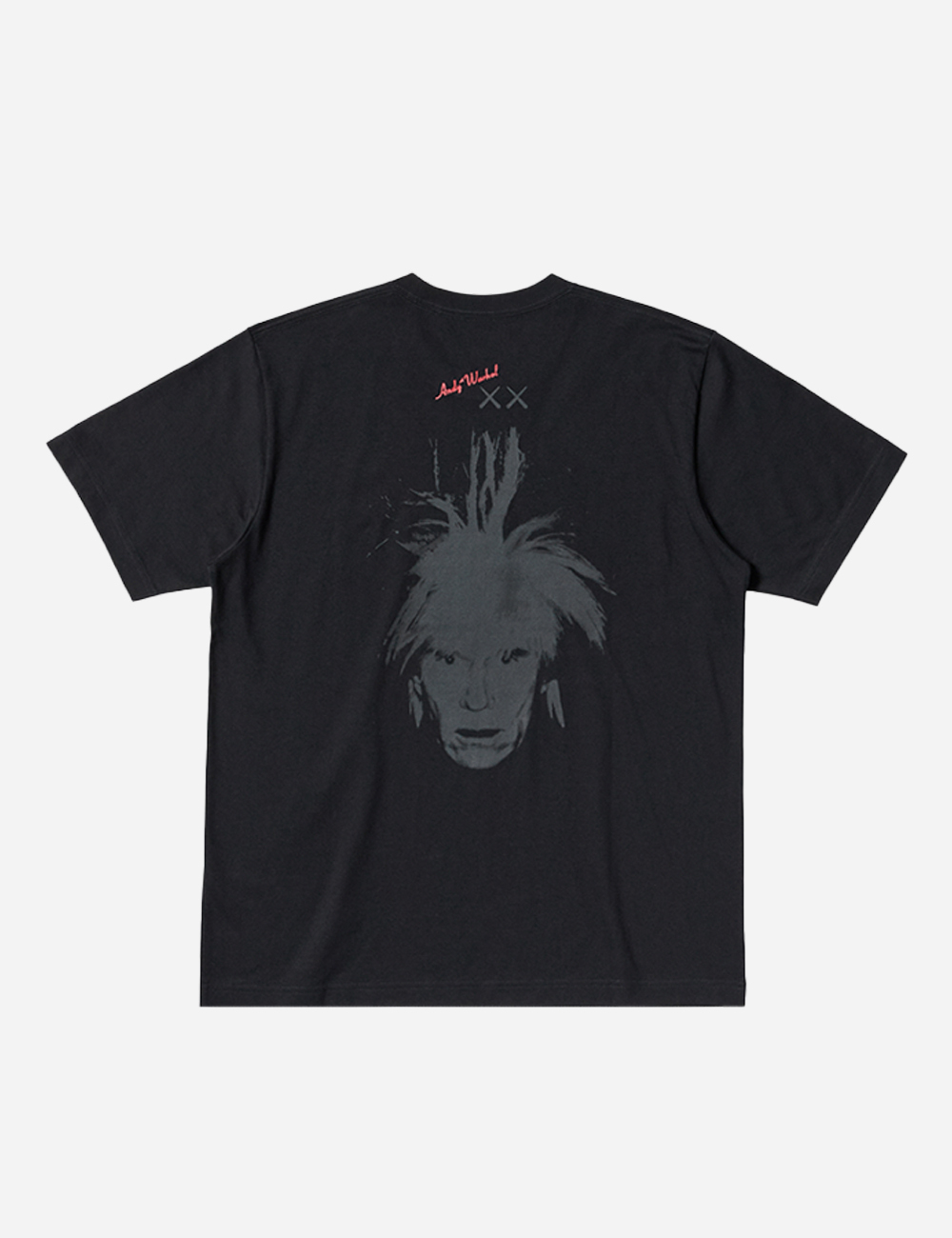 UNIQLO x KAWS Andy Warhol Black Tee
