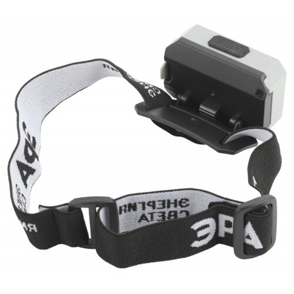 Фонарь налобный светодиодный ЭРА GB-708 Шторм, на батарейках, 4 режима, 5 Вт, СОВ, 3хААА