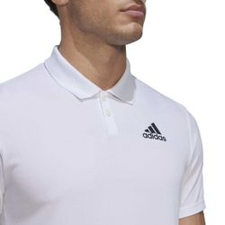 Мужское теннисное поло Adidas Club Pique Polo - белый