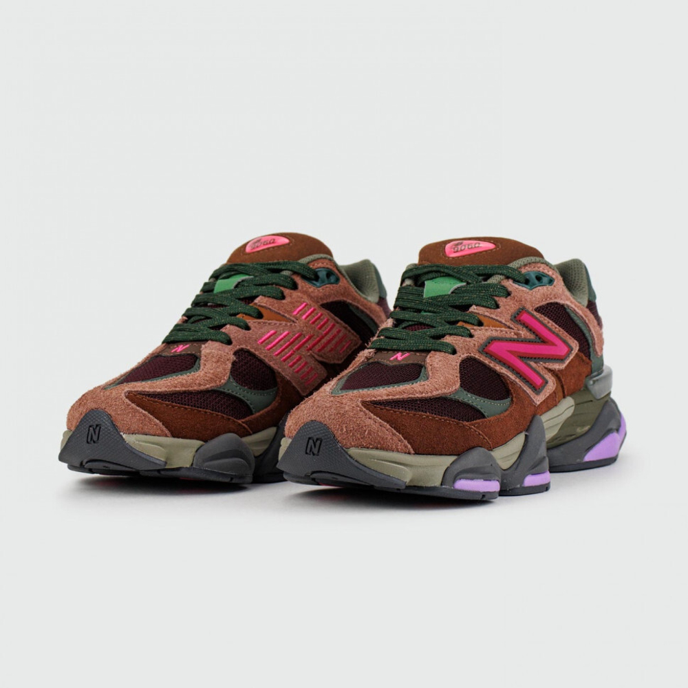 кроссовки New Balance 9060 Burgundy Pink Wmns