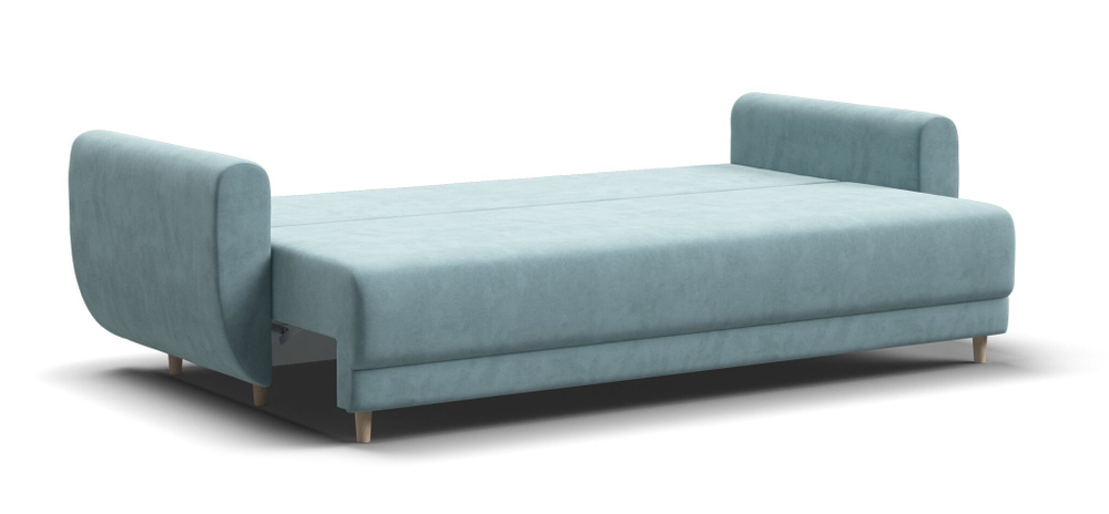 Диван Астон велюр монолит циан (последний экземпляр)