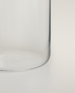 Zara Home стакан из стекла, цвет прозрачный, 10 см · 0254/401