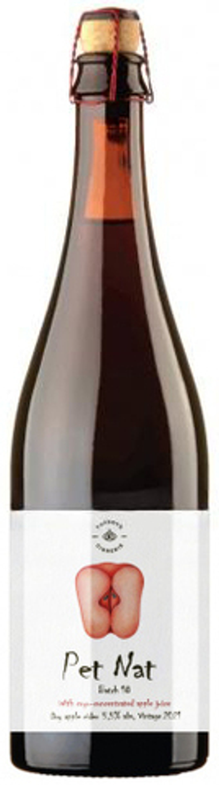 Сидр Токсовская Сидрерия Пет Нат 2021: Бач 18 / Cider Toksovo Cidrerie Pet Nat 2021: Batch 18 With Cryo-concentrated Apple Juice 0.75 - стекло