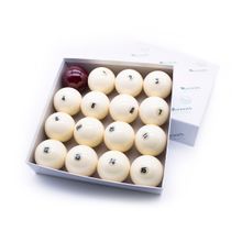 Комплект бильярдных шаров 68 мм "Aramith Standard", красный биток