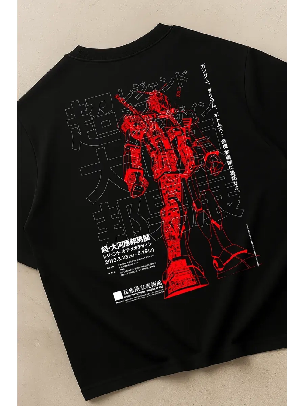 Футболка y2k оверсайз аниме акира