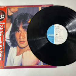 Винтажная виниловая пластинка LP Jackie Jacky Chan Джеки Чан The Miracle Fist (Япония 1981) (Оби)