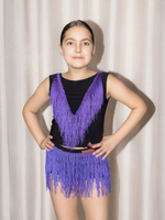 Шорты с бахромой