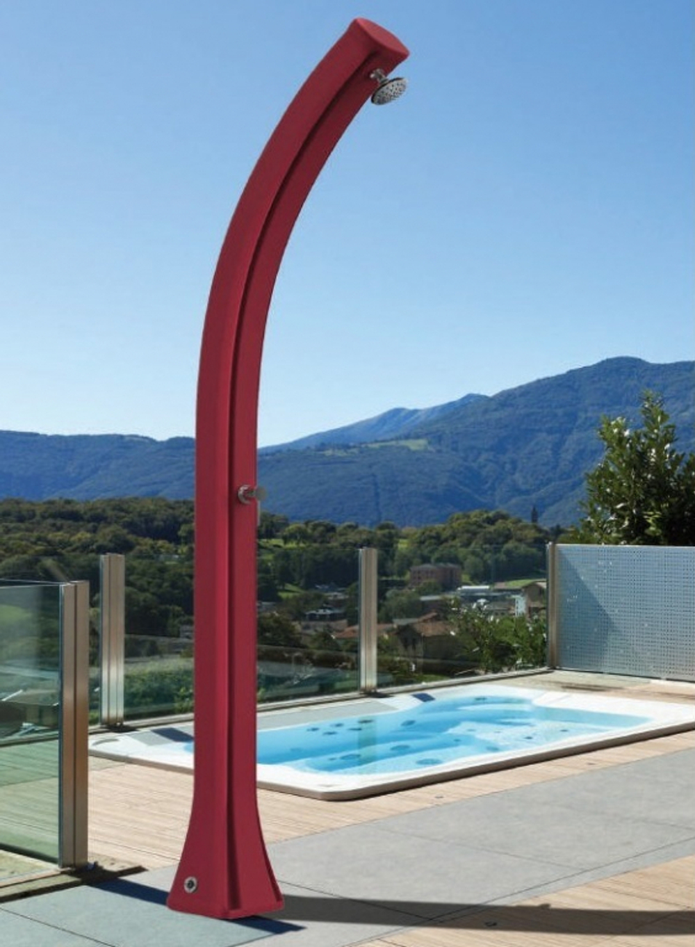 Душ солнечный Arkema Happy XL H 400, синий