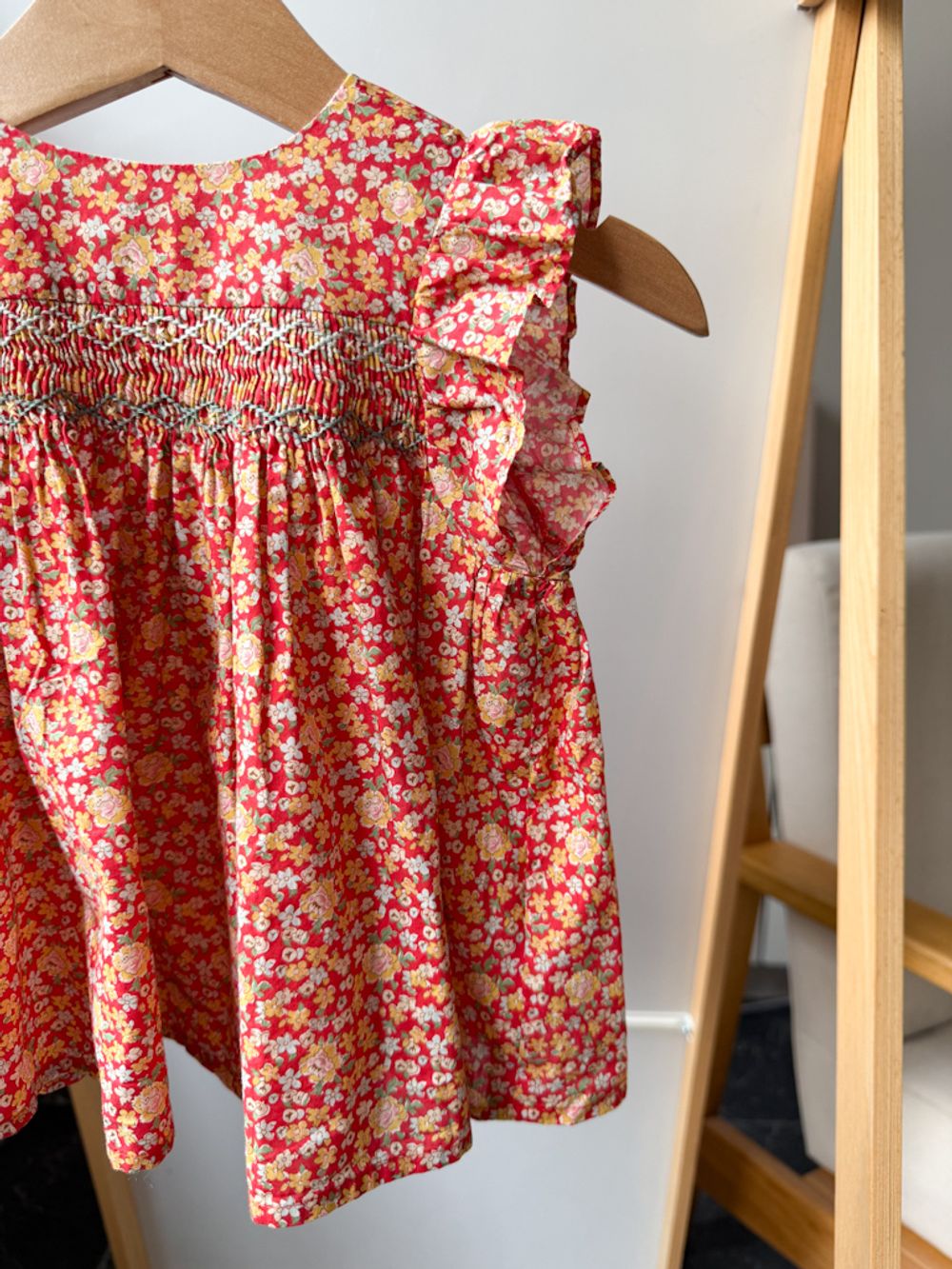 Хлопковая блузка Bonpoint, 92