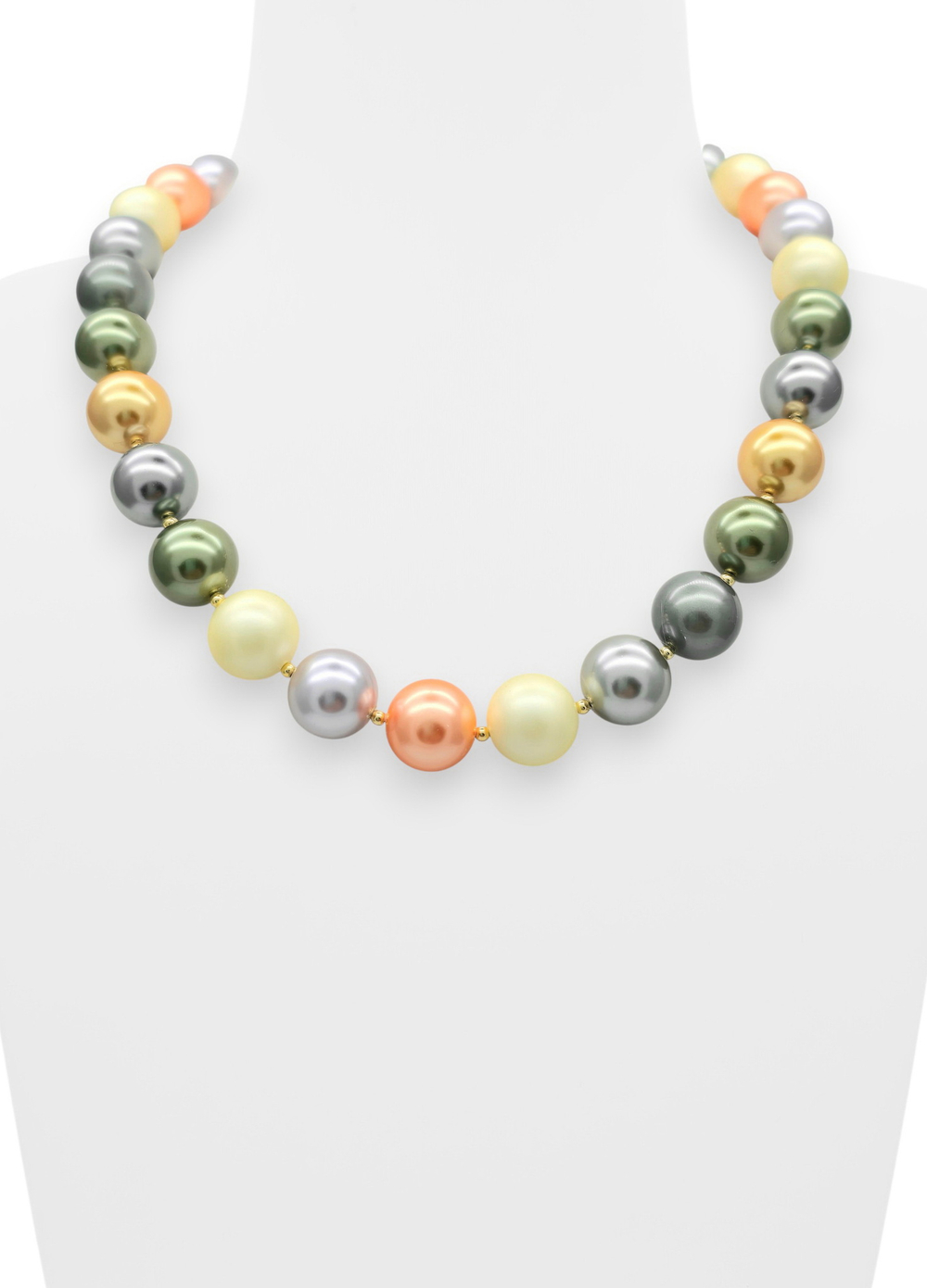 91003086 Колье Роман с камнем