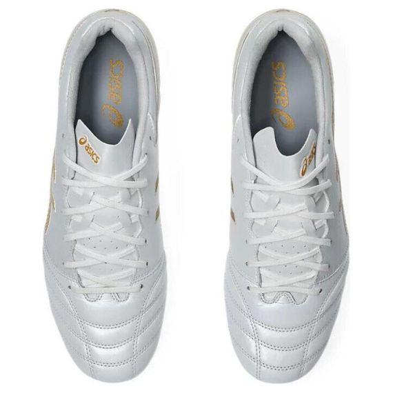 Asics DS LIGHT PRO Футбольные бутсы Низкие Серебристо-золотые Унисекс